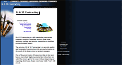 Desktop Screenshot of kandmcontracting.com